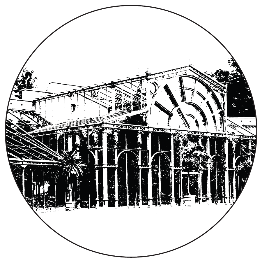 Pergola im Botanischer Garten